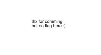 no flag here